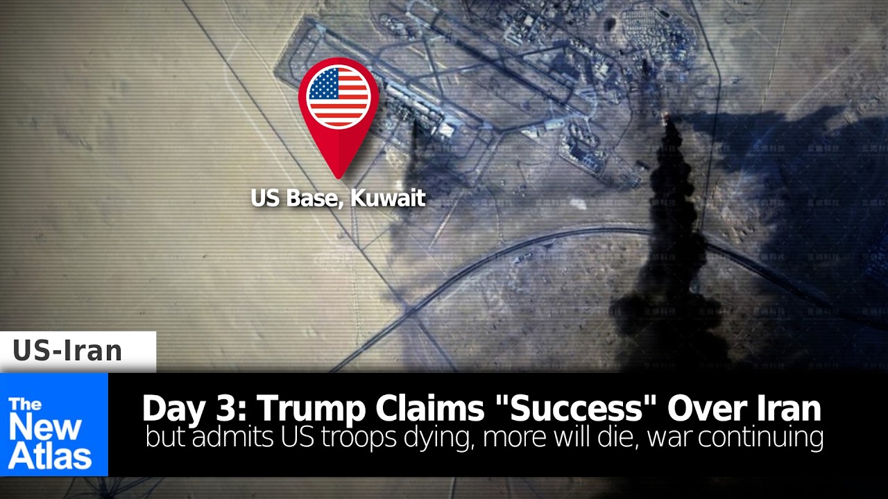 Day 3: Trump Declares "Success" vs. Iran, But Says War will Continue & More US Troops Will Die