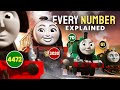 EVERY Number In Thomas Friends Explained