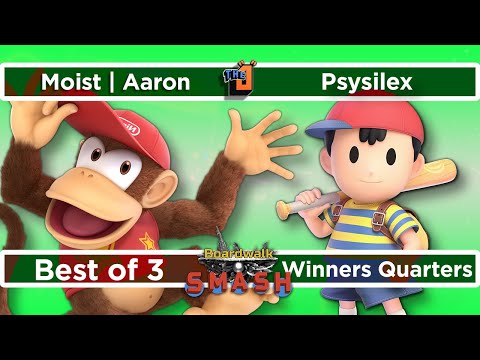 BWS 65 Winners Quarters - Moist | Aaron (Diddy Kong) v Psysilex (Ness) - CFL SSBU