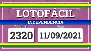 Capa de LOTOFÁCIL 2320