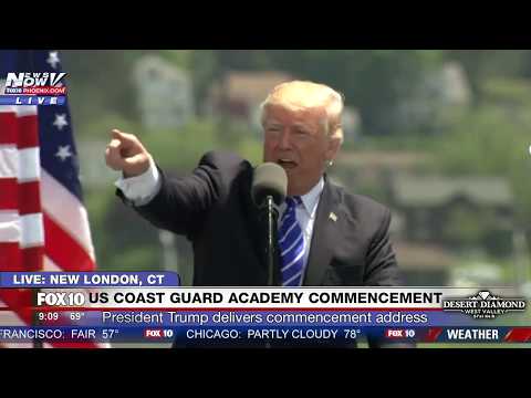 FNN: Trump Gives ADVICE About Life Being Unfair, His Treatment by Media During Commencement Speech