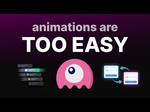 You're overthinking animations