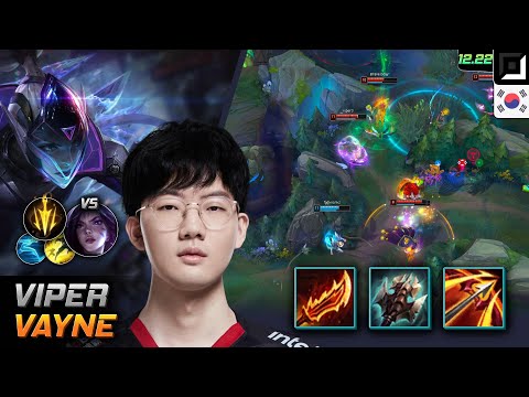 Viper Adc Vayne Build Guinsoo's Rageblade Lethal Tempo - LOL KR 12.22