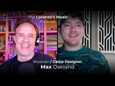 Max Oakland - Making Alternative Rock and Retro Games - The Lorenzo's Music Podcast