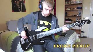 Video thumbnail for BETTER THAN USA FENDER?? Squier Deluxe Jazz Bass V Active 5 String Bass Demo by SMUDGE2511