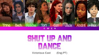 Victorious Cast &#39;Shut up &#39;N&#39; Dance&#39; Color Coded Lyrics (ENG/PTBR)