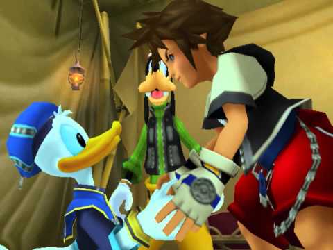 Kingdom Hearts, English cutscene: 68 - In the Tent - HD 720p