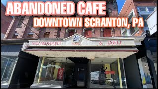 Abandoned News Room Cafe - Downtown Scranton, PA