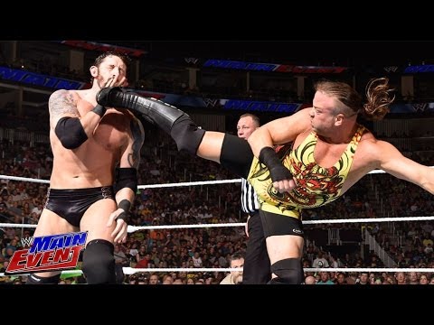 Rob Van Dam, Kofi Kingston and Dolph Ziggler vs. Bad News Barrett, Jack Swagger and Seth Rollins