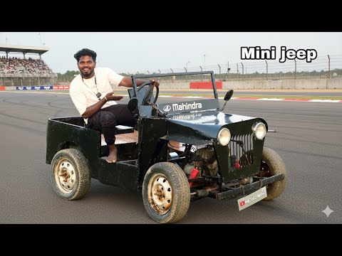 Own making mahindra mini jeep ⚙️💯🥵 / வெறித்தனமான பவர்புல் ஜீப் 