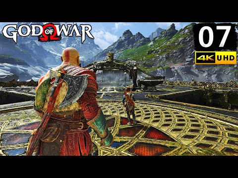 God of War Gameplay Walkthrough Part 7 - PC 4K 60FPS No Commentary