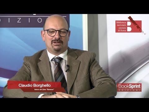 Claudio Borghello dalla Biblioteca Nazionale di Roma - BookSprint Edizioni