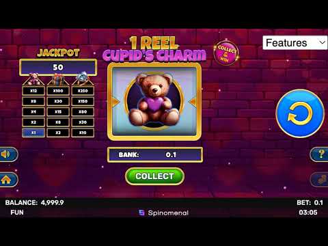 1 Reel - Cupid's Charm – Video Gameplay