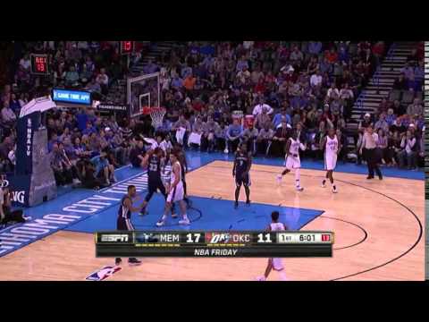 Steven Adams vs Grizzlies