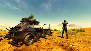 ESSE JOGO MISTURA MAD MAX, SURVIVAL E CONSTRUÇÃO DE CARROS EM UM MUNDO ABERTO DESTRUÍDO