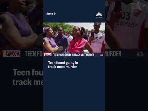 Teen found guilty in track meet murder