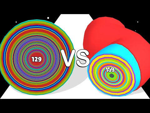 Layer Runner VS Level Up Circles: ASMR Gameplay (Max Level)