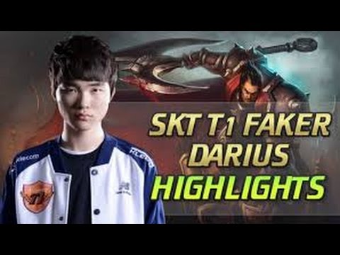 Faker show Balls how to play Darius - EUW Solo Q Highlights (2015-10-06)