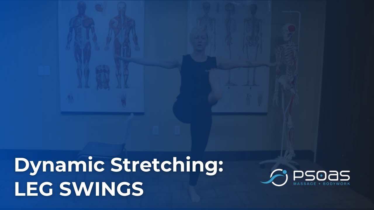 Dynamic Stretch: Leg Swings - YouTube