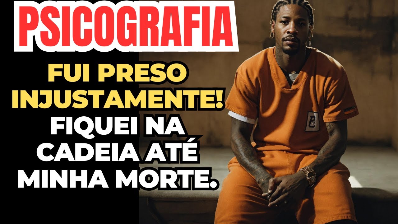 PSICOGRAFIA- EU FUI PRESO POR UM CRIME QUE NÃO COMETI | ESPIRITISMO | UMBANDA