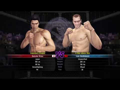 Yakuza 5 Coliseum Battles (Kiryu) | Ranked Arena GP