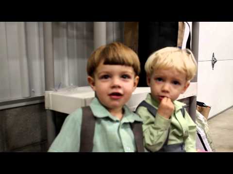 2 year old Amish children playing church Part 1