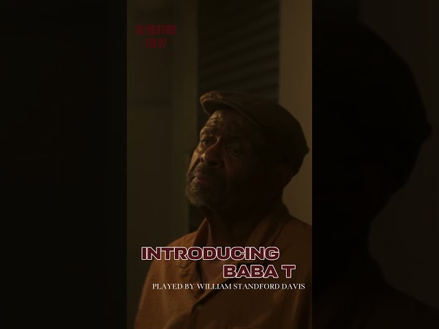 Introducing Baba T , played by William Stanford Davis