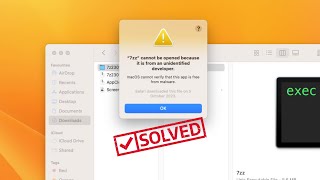 Fix "App cannot be opened because it is from an unidentified developer" Error [Mac OS Ventura]