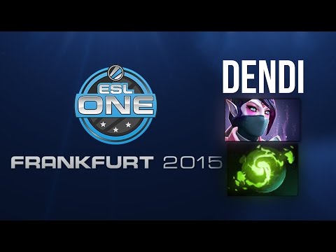 Na'Vi Dendi Templar Assassin 800 GPM + 2nd Refresher in History vs HR @ ESL One Frankfurt 2015