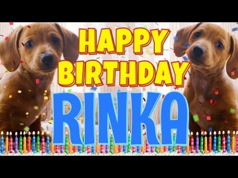 Happy Birthday Rinka! ( Funny Talking Dogs ) What Is Free On My Birthday