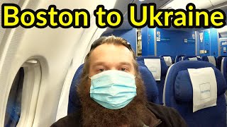 🇺🇦 ✈ LEAVING BOSTON ON A BRAND NEW KLM AIRBUS A330/900NEO (New Engine Option) Delivered in 2021.