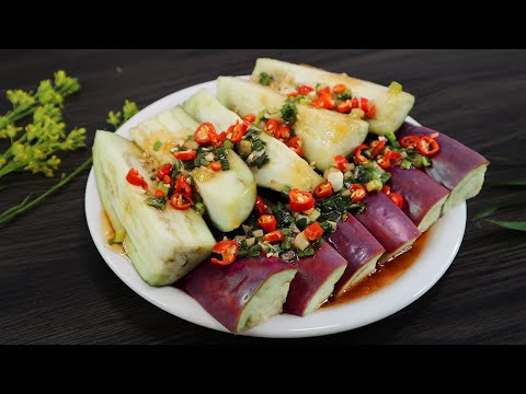 Món cà tím hấp