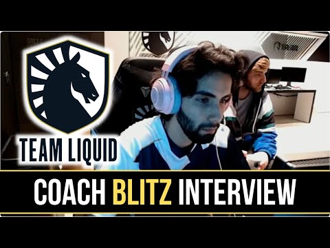 TEAM LIQUID COACH BLITZ INTERVIEW AFTER SUMAIL LANDED AT EUROPE - DOTA2 7.29 GAMEPLAY