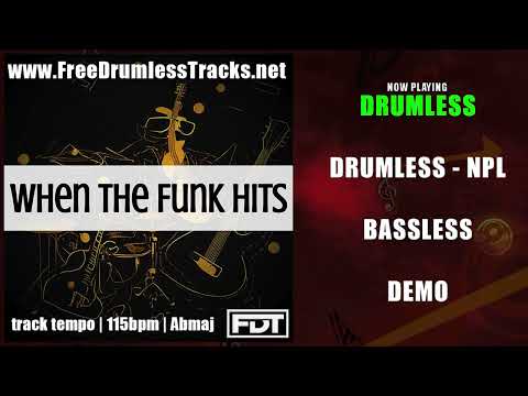 When the Funk Hits | DRUMLESS | www.FreeDrumlessTracks.net - Drumless Track