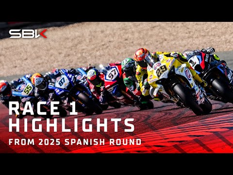 HIGHLIGHTS eines spannenden Rennens 1 in Jerez 🔥 | 2025 #SpanishWorldSBK 🇪🇸