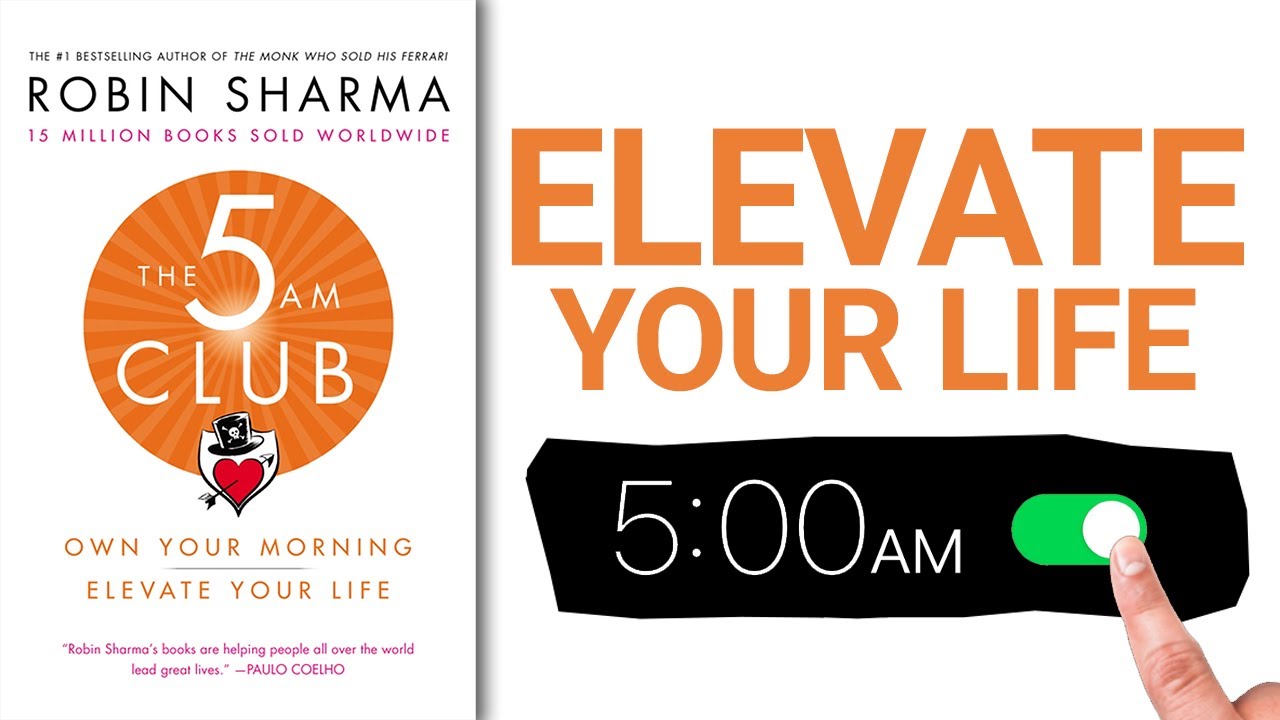 The 5 AM Club Summary (Animated) — Wake Up at 5AM to Find Success in Work and Life