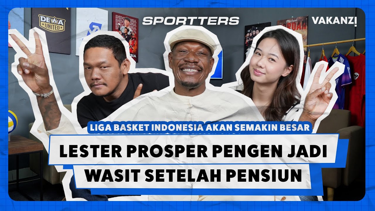 LESTER PROSPER YAKIN DEWA UNITED AKAN MERAJAI IBL SUATU SAAT NANTI - SPORTTERS