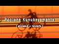 Poolane Kunukeyamanta I Manoharudu Slowed Reverb