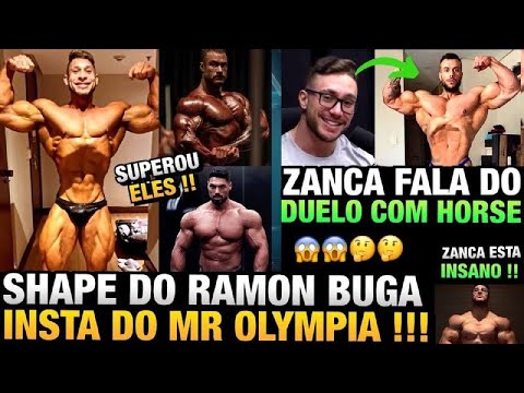 RAMON BUGOU O INSTA DO MR OLYMPIA - ZANCA FALA SOBRE HORSE E CONFRONTO ENTRE ELES E MAIS