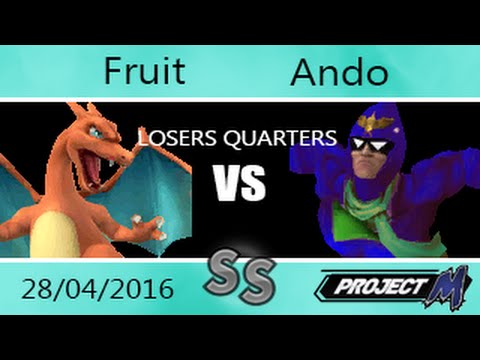 SGT Masters - Fruit (Charizard) Vs. Ando (C. Falcon) Project M Losers Quarters