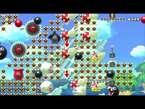 神一重　31 ※全自動 (Don`t move) by まさかっちんん - SUPER MARIO MAKER - NO COMMENTARY 1bc 1bc