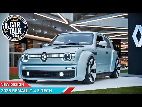 Outstanding! 2025 Renault 4 E-Tech: A Retro EV Icon Reborn!