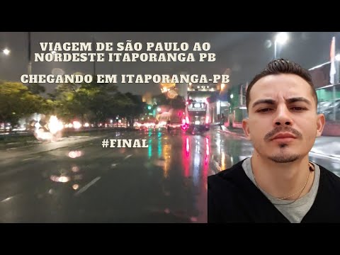 VIAGEM DE SÃO PAULO AO NORDESTE (ITAPORANGA-PB)JUNHO DE 2023 CHEGANDO EM ITAPORANGA-PB