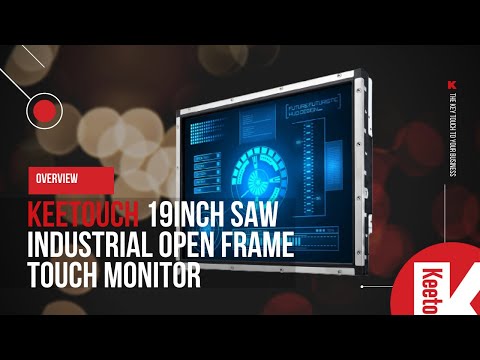Overview: Keetouch 19inch Industrial SAW Touch Monitor