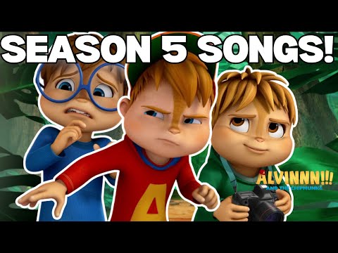 EVERY Song From ALVINNN!!! AND THE CHIPMUNKS Season 5! 🐿️ | Pt. 2