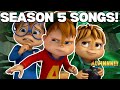 EVERY Song From ALVINNN AND THE CHIPMUNKS Season 5 ️ Pt 2