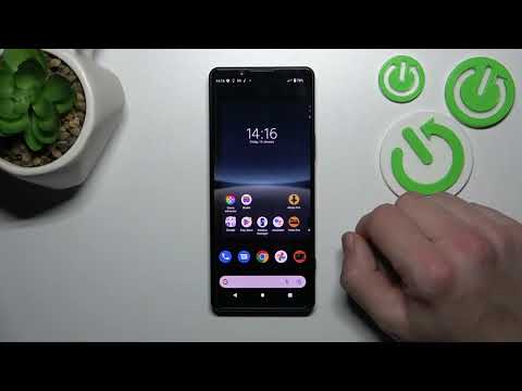 How to Remove/Restore Phone Icon from/to Home Screen on SONY XPERIA 5 IV - Adjust Screen Icons