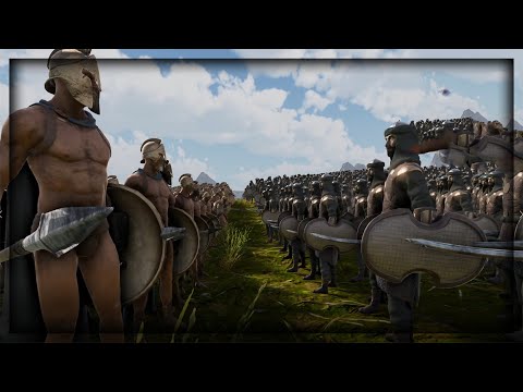 4000 SPARTAN vs 8000 PERSIAN - ULTIMATE EPIC BATTLE SIMULATOR 2