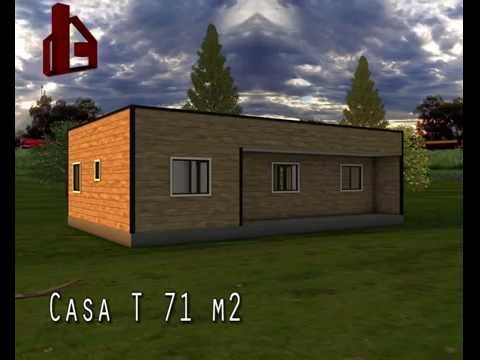 Casa T, 71 m2.