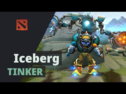 Iceberg plays Tinker Dota 2 Full Game